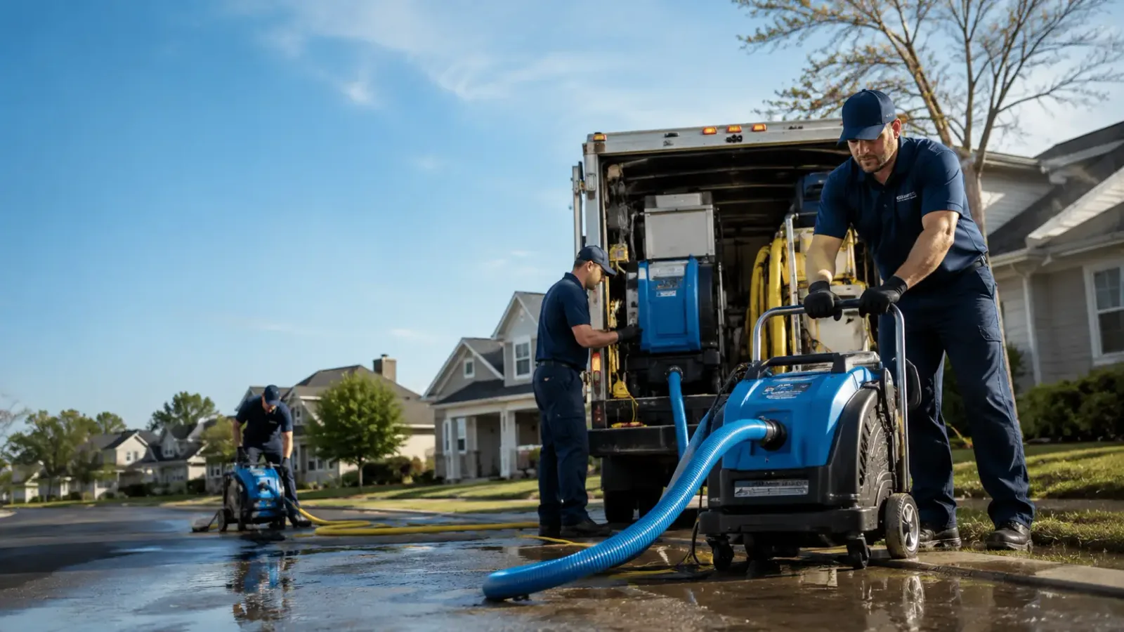 Flood Damage Cleanup in California City, CA